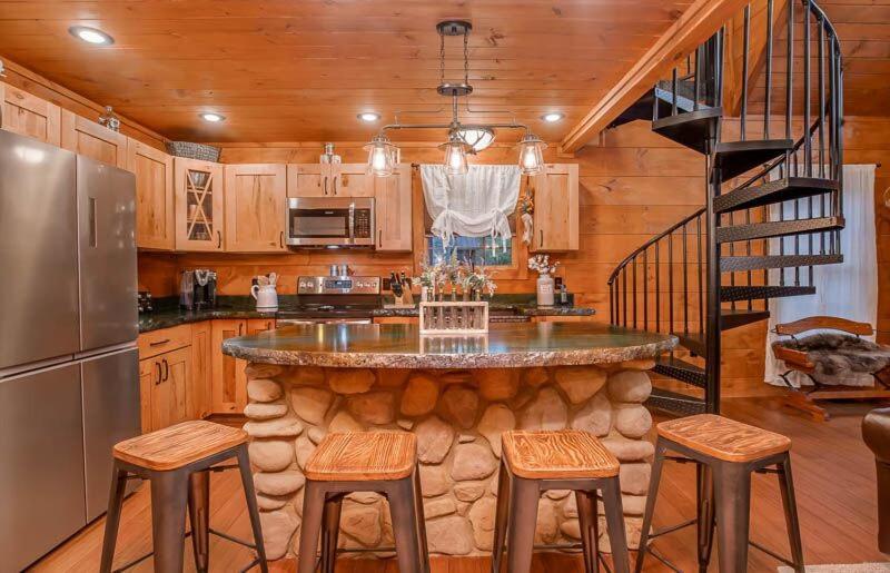 The Buckhorn By Stony Brook Cabins Gatlinburg Exteriér fotografie